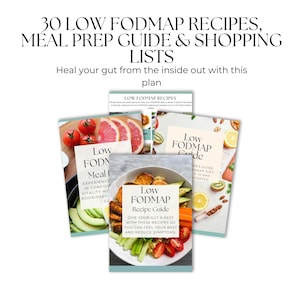 Low FODMAP Recipe Guide and Meal Plan I IBS-friendly diet | Gut health recipes | Bloating relief | Easy Digesting Foods Guide
