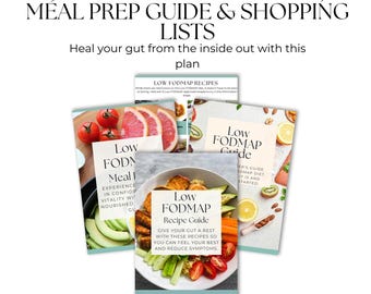 Low FODMAP Recipe Guide and Meal Plan I IBS-friendly diet | Gut health recipes | Bloating relief | Easy Digesting Foods Guide