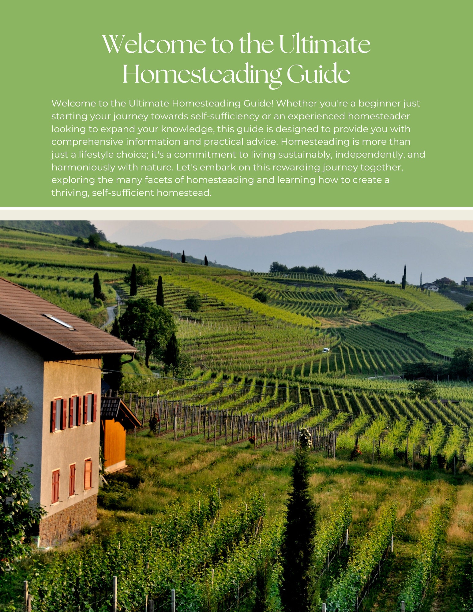 Essential Homesteading Guide I Homesteading for Beginners I Homestead ...