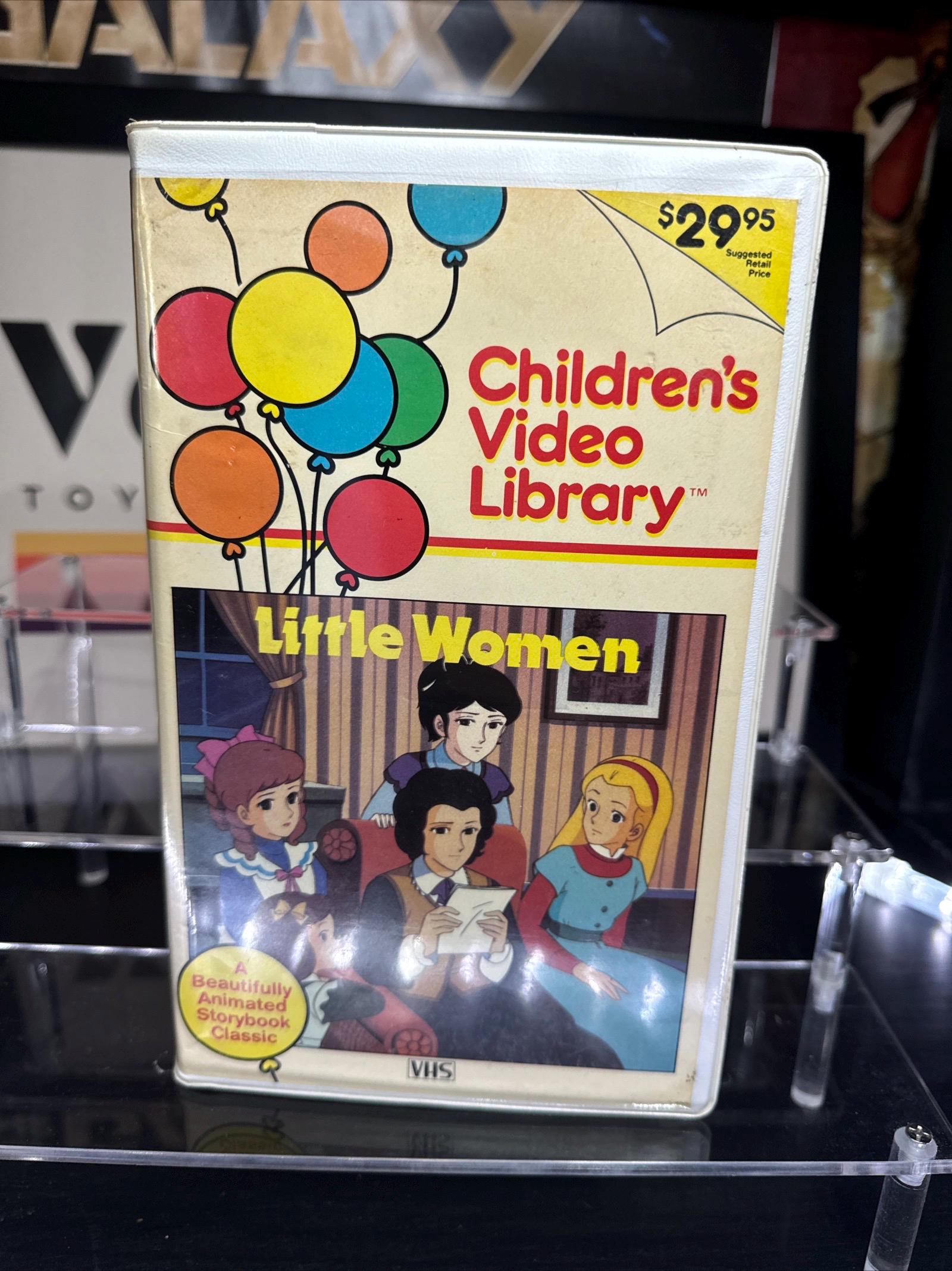 Children's Video Library Little Women VHS 1983 Toei