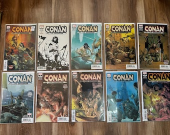 Conan The Barbarian #1 - #21 #23 Marvel Comics Lot 2019 B & B 24 Issues VG+