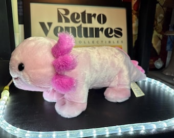 Build A Bear Online Exclusive Pink Axolotl 19” Plush VG+