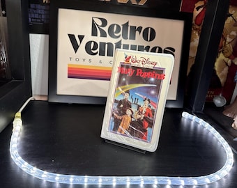 Mary Poppins Walt Disney Home Video VHS 1986 Clamshell Inserts Complete VG+