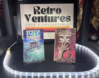 Masters Of Horror 1971 Mass Market Paperback W Eight Tales Of Terror Poe 1978 VG