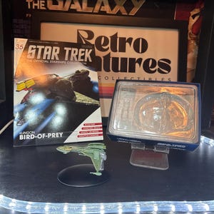 Klingon Bird-of-Prey W 35 Magazine Eaglemoss Star Trek Starships Collection VG+