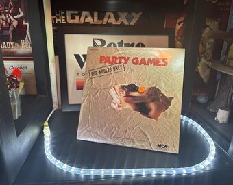 Party Games 1984 Laser Videodisc For Adults Only Rhonda Shear Tested Working VG+