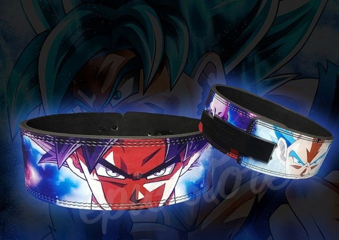 Dragon Ball Super Power Weightlifting Anime Belt Nubuck Etsy
