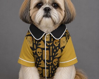 Pigiama personalizzato per cani di piccola taglia a tema "Maestro delle Pozioni".