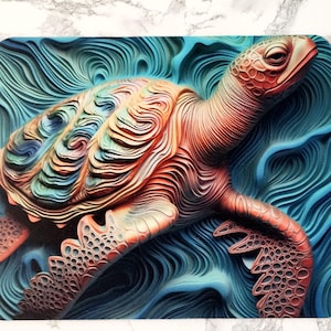 Sea Turtle Mouse Pad