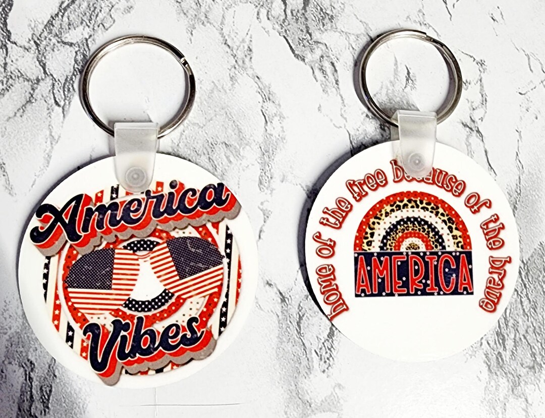 American Keychains - Etsy