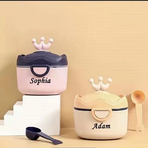 Baby Milk Powder Storage Box | Personalised |