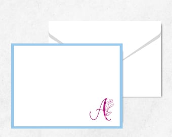 Juego de tarjetas de notas personalizadas / Tarjetas de notas personalizadas / Tarjetas de notas / Papelería / Juego de tarjetas de notas personalizadas / PFLC8