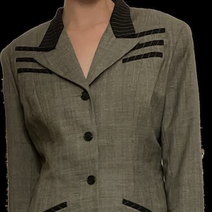 Vintage Norma Kamali Women&#39;s Suit Set