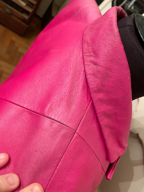 Barbie Pink Leather Jacket - image 6