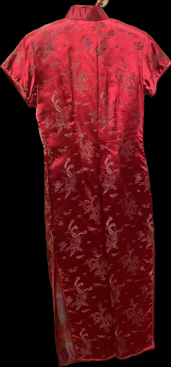 Authentic Chinese Dress| Yue Hwa Brand| Red| Drag… - image 9