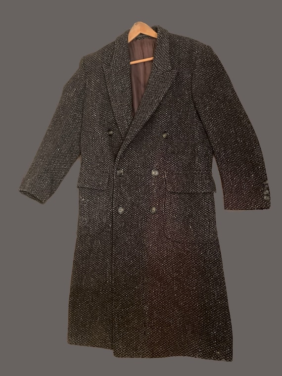 Gray Men's Wool Coat - image 1