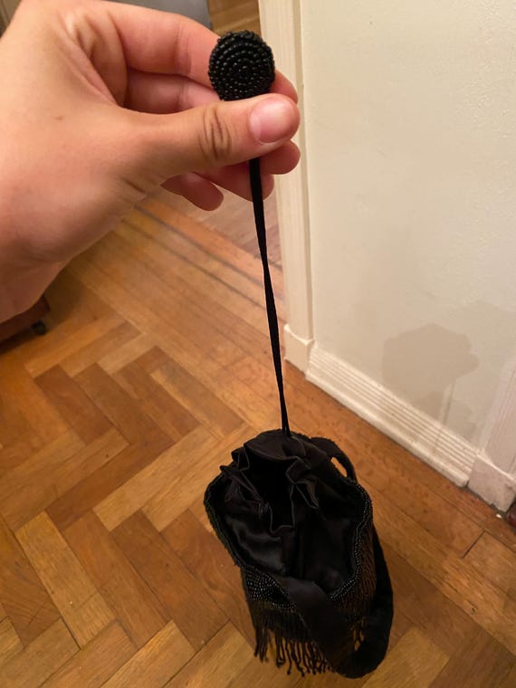 Circular Flappers Beaded Bag - image 3