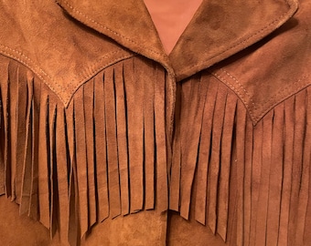 1970's Cowgirl Suede Suit| American Leather Company