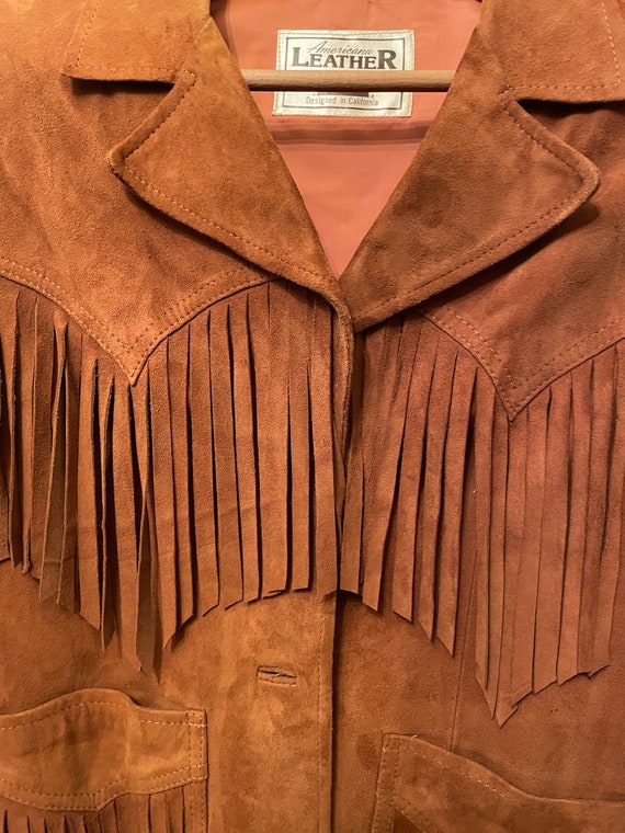 1970's Cowgirl Suede Suit| American Leather Compan