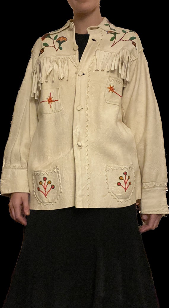 Leather Suede American Indian Jacket