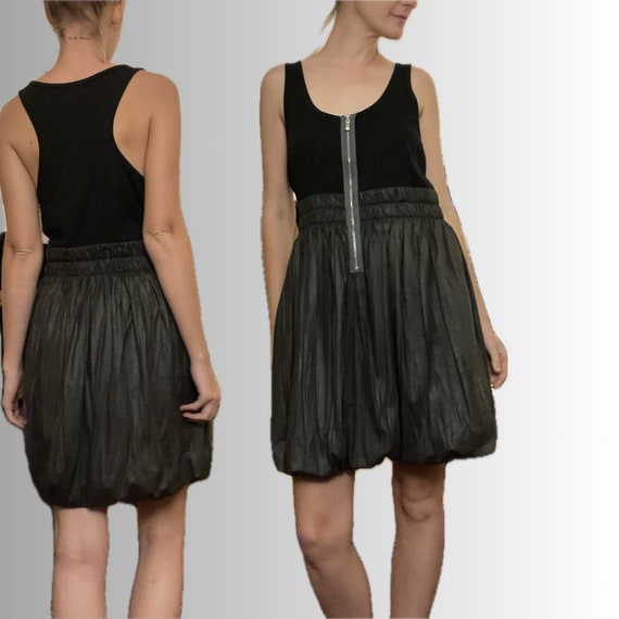 Buy Vintage 1990's Charlotte Russe Black and Dark Gray Bunch Dress Online  in India - Etsy