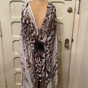 Vintage 1980s designer wrap