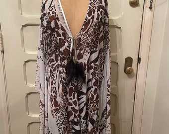 Vintage 1980s designer wrap