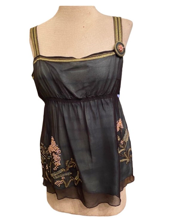 Ted Baker- Chemise silk  top - image 1