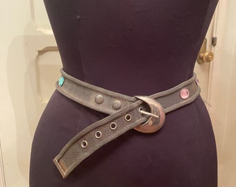 Multi colored Jeweled Belt (1970's)