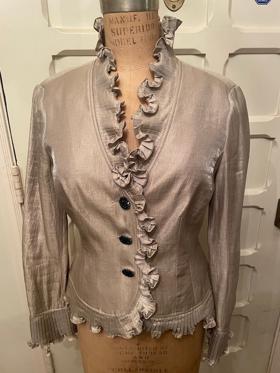 Vintage 1980s Adrianna Papell Designer Jacket