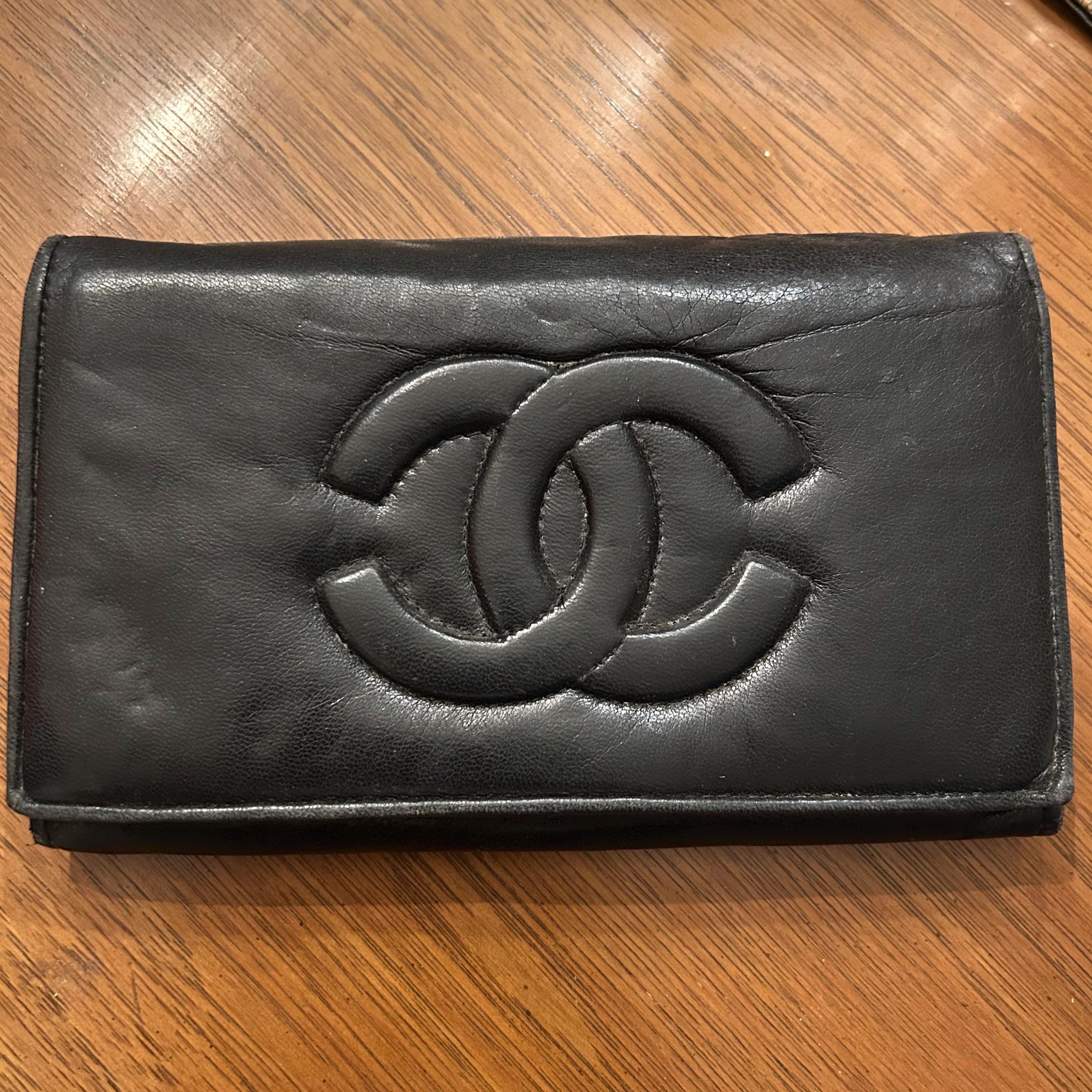 Chanel Vintage Wallet - Etsy
