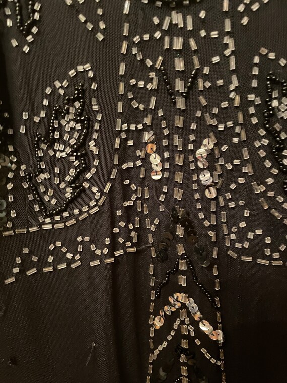 Beaded Spaghetti Strap Top early 2000's Gem