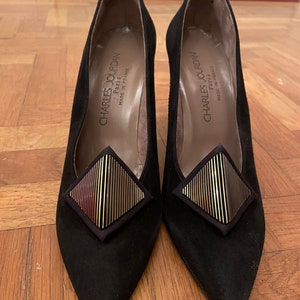 Charles Jordan Black Pumps| Never Worn| Mint Condition| Size 8.5