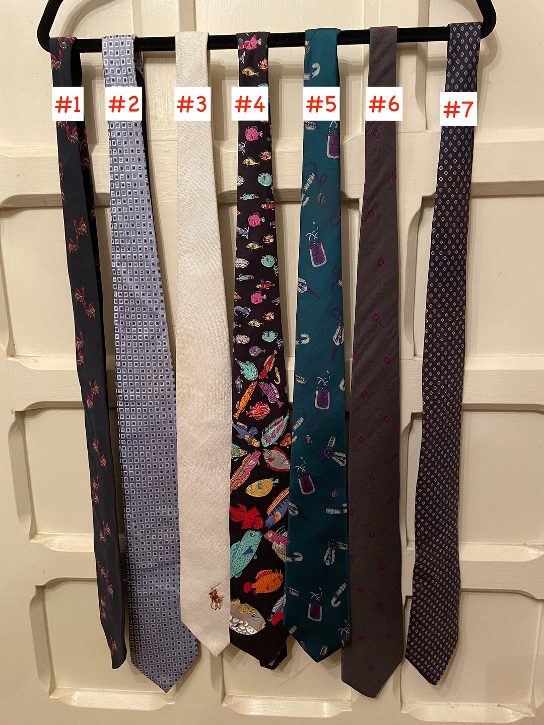 One of a Kind Vintage Brand Name Ties Etsy