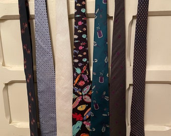 One of a Kind Vintage Brand Name Ties