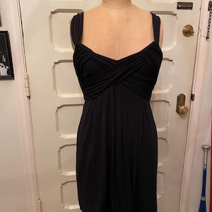 BCBG Maxazria Petites Black Mini Dress