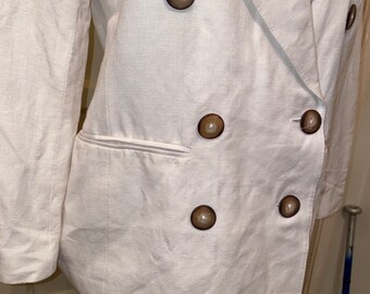 ジャケット・アウター 80s 90s USA linen double-breasted jacket Linen Double-Breasted Suits & Blazers for Men for sale | eBay