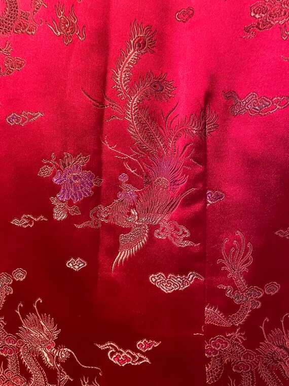 Authentic Chinese Dress| Yue Hwa Brand| Red| Drag… - image 8