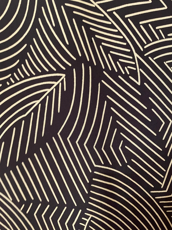 Blue white lined pattern - image 3