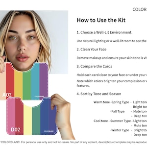 Kit de análisis de color personal: descubre tu paleta (Guía en PDF)