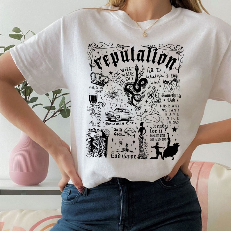 Reputation Sweatshirt in My Reputation Era Hoodie Eras - Etsy UK