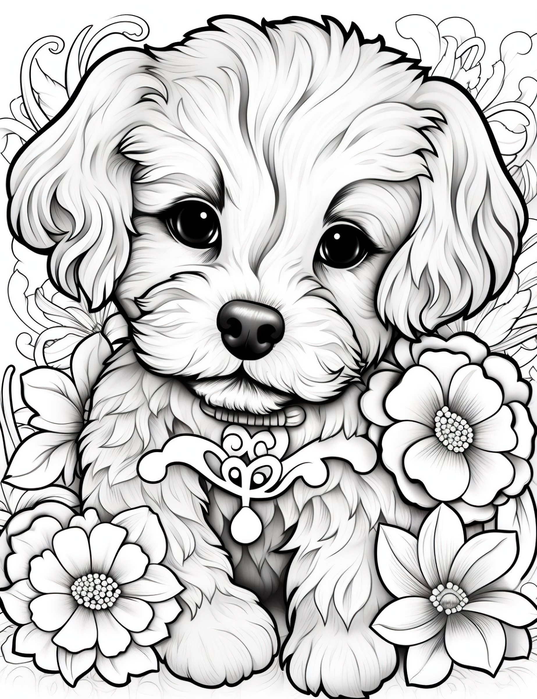 5 Cute Coloring Pages, Teacher, Color Pages for Kids, Cute Coloring