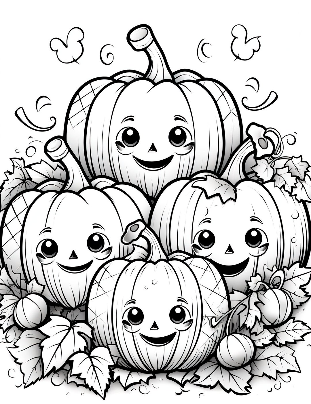 5 Halloween Coloring Pages. Teacher, Color Pages for Kids, Cute ...