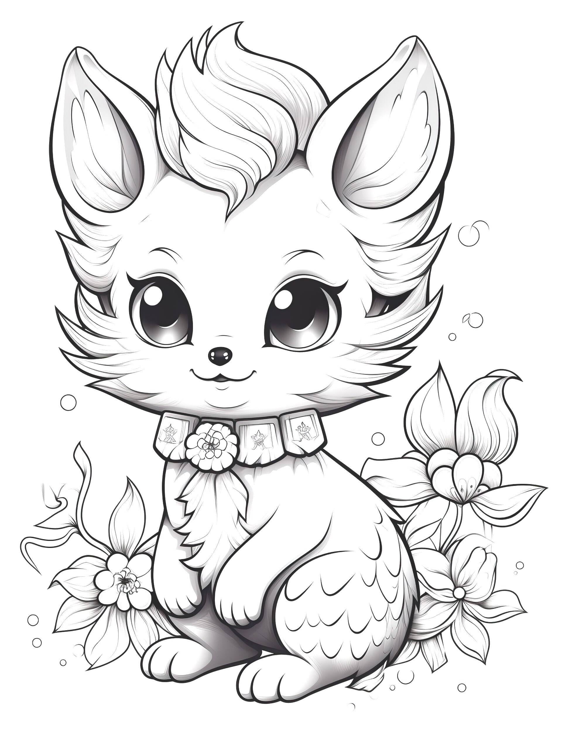 5 Cute Coloring Pages, Teacher, Color Pages for Kids, Cute Coloring, Cute-themed Color Pages for ...