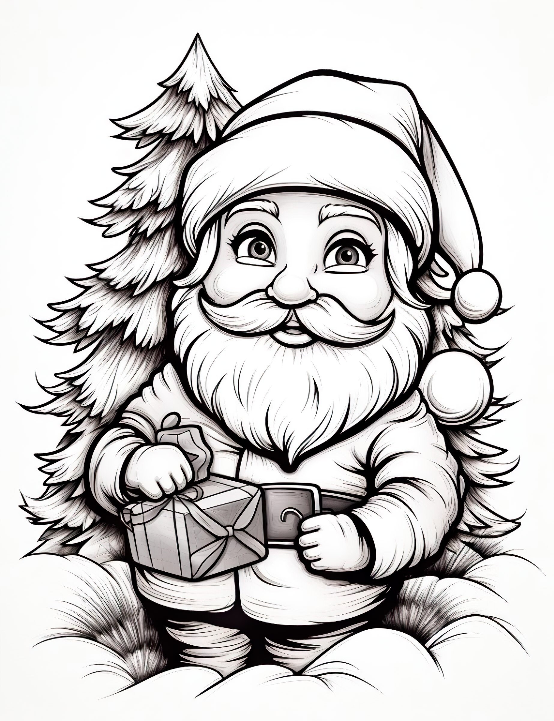 5 Christmas Holiday Coloring Pages. Teacher, Color Pages for Kids, Cute