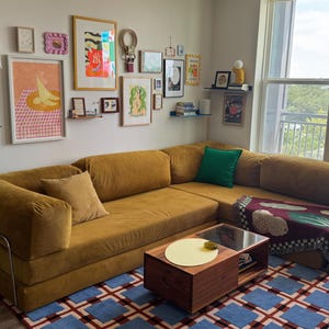 Open Corner Livingroom Couch, Cozy Sectional Sofa, L Shaped Backrest & Base Cushions, Washable covers
