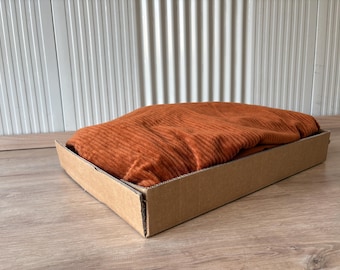 Replacement Covers Only (No Foam), DIY Upholstery, Zippered Velvet Slipcover for Floor Sofa, Washable Cushion Case, Corduroy Sofa Shell,