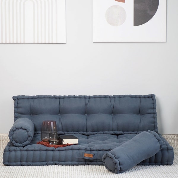 Bench Cushion, Velvet French Cushion, Custom Bench Pillow, Velvet Seat Pad, Patio Cushion, Housewarming Gift, Tufted Bench Cushion, Seat Pad