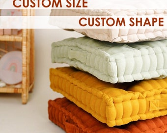 Custom Bench Cushion | Custom Tufted Cushion | Pallet Cushion | Daybed Cushion | Custom Size Window Seat Cushion | Custom French Cushion