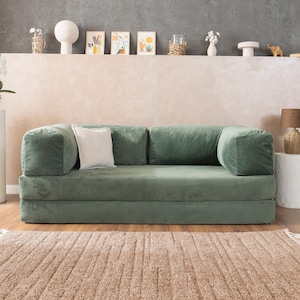 Sofás de salón, sofás modulares, sofá de pana, sofá de suelo, fundas lavables, sofá de salón, sofá gaming, cojín para el suelo